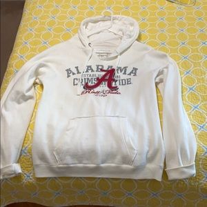 White Alabama Roll Tide fleece sweatshirt